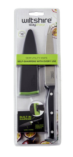 Wiltshire Staysharp Triple Rivet Utility 13cm