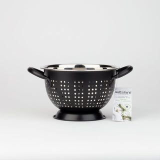 Wiltshire Extra Deep Colander 18cm - Black