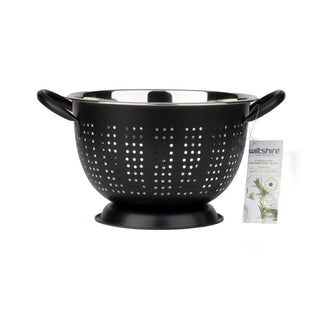 Wiltshire Extra Deep Colander 22cm - Black
