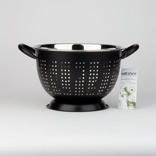 Wiltshire Extra Deep Colander 22cm - Black