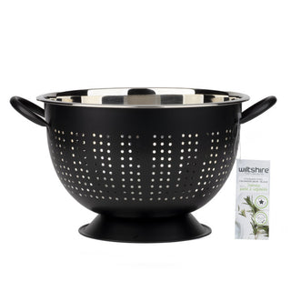 Wiltshire Extra Deep Colander 26cm - Black
