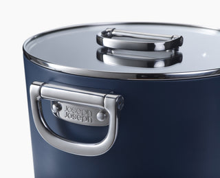 Joseph Joseph Space 25cm/8.5qt Non-Stick Induction Stock Pot & Lid