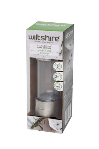 Wiltshire Dual Grinder Stainless Steel 19cm