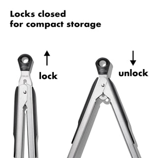 Oxo Good Grips Tongs with Nylon Heads 2-Pack