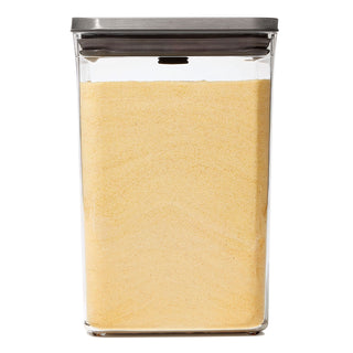 OXO Good Grips POP 2.0 STEEL Big Square, Medium (4.2 Litre)