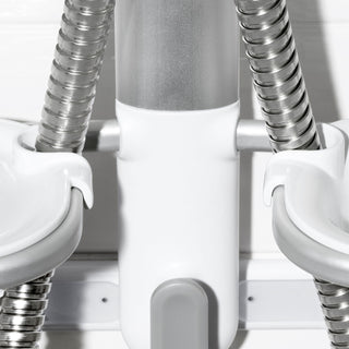 OXO Good Grips Aluminum Hose Keeper Shower Caddy