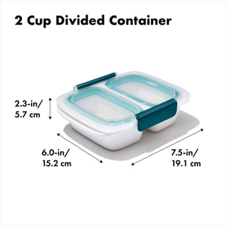 OXO Good Grips Prep & Go Divided Container – 0.4 L