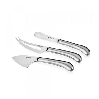 Stanley Rogers Pistol Grip Stainless Steel 3 Piece Cheese Knife Set