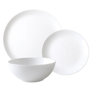 Wiltshire White Coupe 12 Piece Dinner Set
