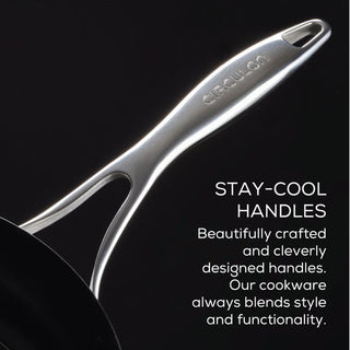 Circulon C-Series Hybrid Clad Stainless Steel Nonstick Induction Frypan 22cm