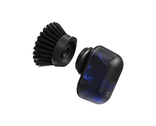 Joseph Joseph SinkTech Soap-dispensing palm brush with stainless-steel storage stand