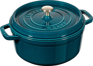 Staub Round Cocotte - 24cm La Mer