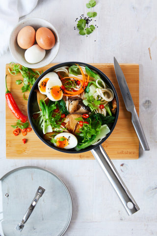 Wiltshire Easycook Pine Induction Saucepan 16cm|1.23l with glass lid