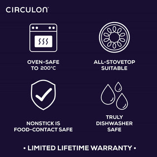 Circulon ScratchDefense A1 Nonstick Induction Open Milkpan 14cm/0.9L