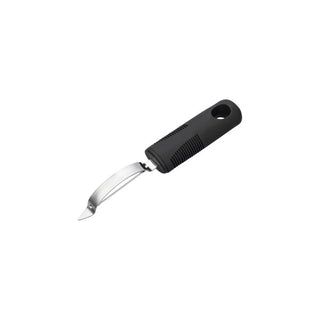 Chef Inox Easy Grip Peeler Stainless Steel with Black Handle 195mm