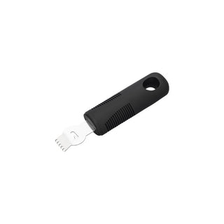 Chef Inox Easy Grip Zester Stainless Steel with Black Handle 145mm