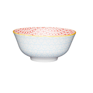 Mikasa Does it All Bowl 15.7cm - Geometric Blue