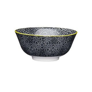 Mikasa Does it All Bowl 15.7cm - Black Floral