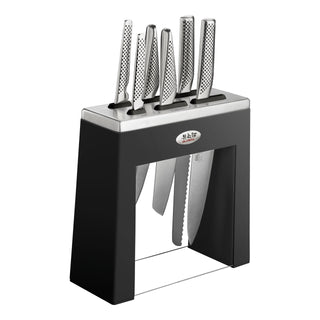 Global Kabuto 7 Piece Knife Block Set