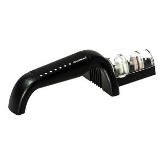 Global 2 Stage Ceramic Water Sharpener - Black