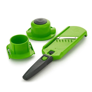 Borner Multi Dicer & Julienne Cutter Grey Green