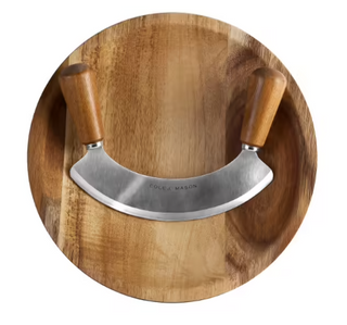 Cole & Mason Ashden Acacia Mezzaluna with Board