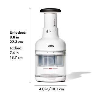 Oxo Chopper – Stainless Steel / White