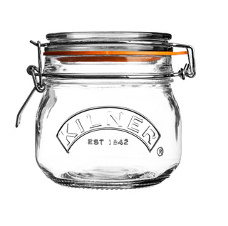 Kilner Round Clip Top Jar 500ml