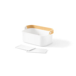 Umbra Bellwood Storage Bin - Medium - White/Natural