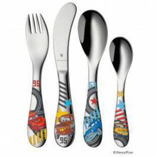 Wmf "Cars 2" 4pce Childs Cutlery Set