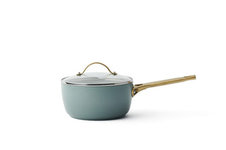 GreenPan Padova Smokey Blue Covered Saucepan 18cm / 2.01L