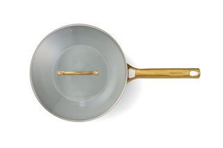 GreenPan Padova Smokey Blue Covered Wok 28cm/3.7L