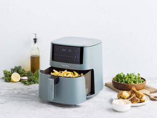 GreenPan Bistro XXL Coloured Air fryer Smokey Sky Blue 7.2L - PFAS Free