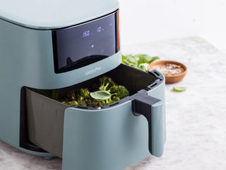 GreenPan Bistro XXL Coloured Air fryer Smokey Sky Blue 7.2L - PFAS Free