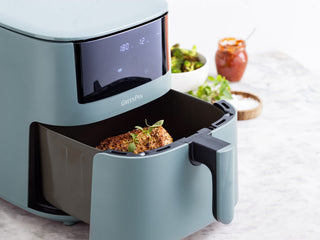 GreenPan Bistro XXL Coloured Air fryer Smokey Sky Blue 7.2L - PFAS Free