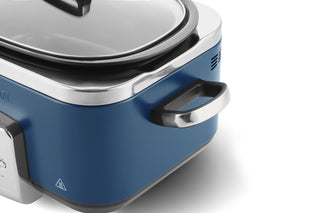 GreenPan Slow Cooker 6L PFAS Free - Oxford Blue