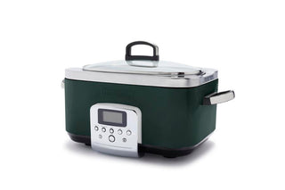 GreenPan Slow Cooker 6L PFAS Free - Pine Green