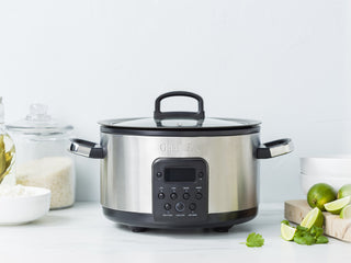 GreenPan Bistro Slow Cooker 3.7L PFAS Free - Stainless Steel