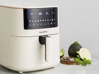 GreenPan Bistro XXL PFAS Free Coloured Air fryer Taupe - 7.2L