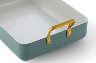 GreenPan Padova Smokey Blue PFAS Free Roasting Pan