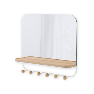 Umbra Estique Entryway Mirror - White