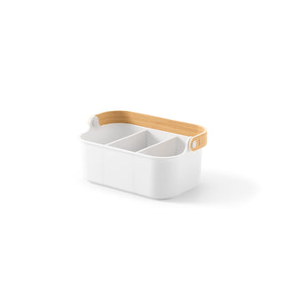 Umbra Bellwood Storage Bin - Medium - White/Natural