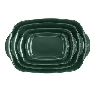 Emile Henry Large Rectangular Oven Dish - Cedar