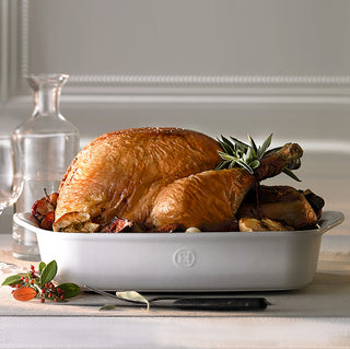 Emile Henry Large Rectangular Oven Dish - Flour