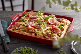 Emile Henry Focaccia Bread Baker - Charcoal