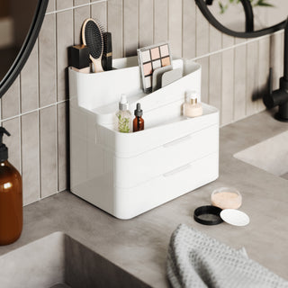 Umbra Glam Organiser - Large - White/Grey