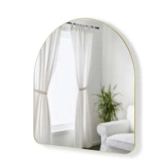 Umbra Hubba Arched Wall Mirror - Brass