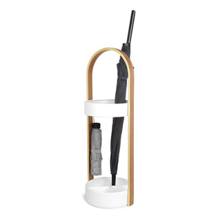 Umbra Bellwood Umbrella Stand - White/Natural