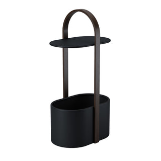 Umbra Bellwood Storage Table - Black/Walnut