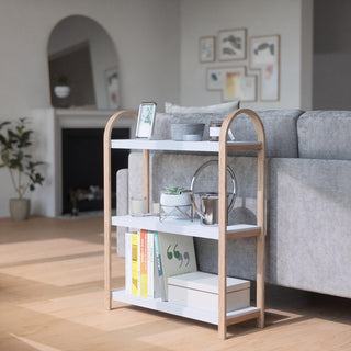 Umbra Bellwood Freestanding Shelf 3 Tier - White/Natural